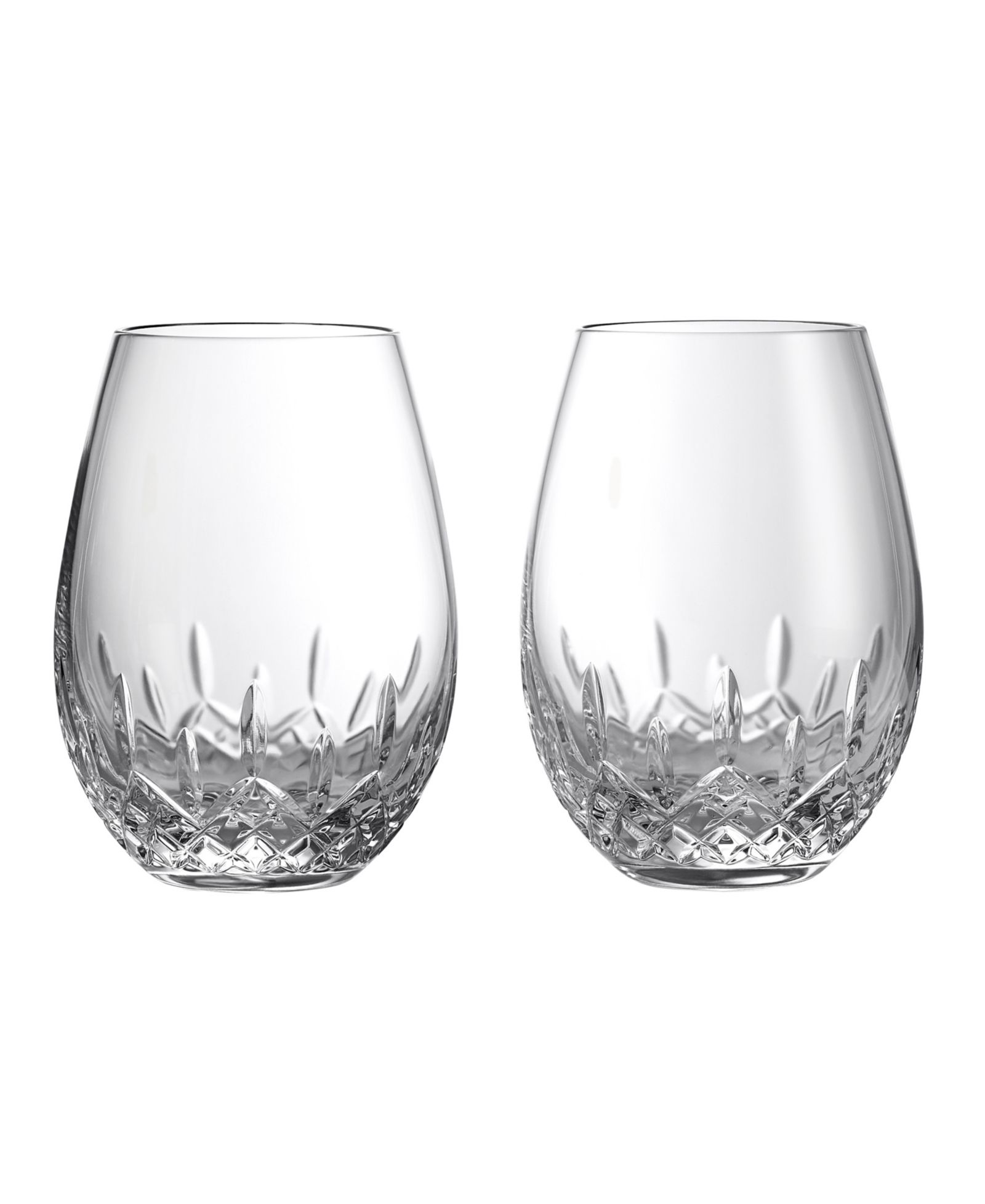 Набор бокалов для красного вина Waterford Lismore Essence Stemless, 20.5 oz, 2 шт