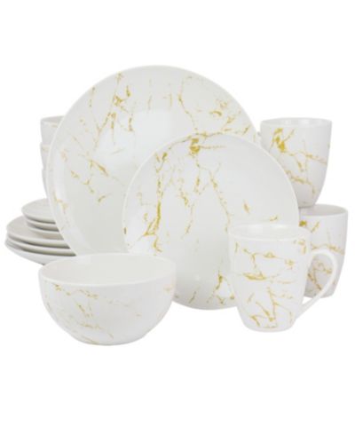 Набор посуды Elama Fine Marble, 16 предметов, на 4 персоны