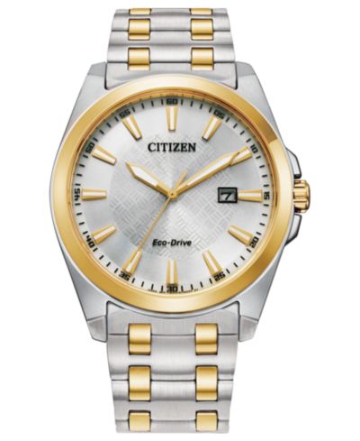 Мужские часы Citizen Eco-Drive Corso Two-Tone Stainless Steel Bracelet 41mm