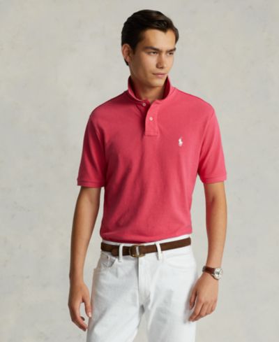 Polo Ralph Lauren Men's Custom Slim-Fit Mesh Polo Shirt