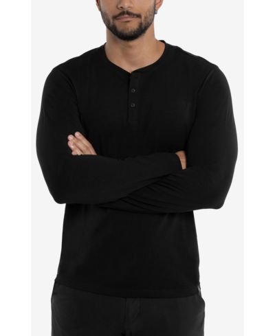 Мужская футболка X RAY Men's XRAY Long Sleeve Henley