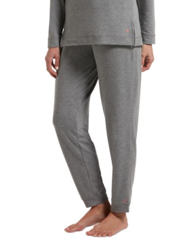 Брюки для отдыха HUE® Plus Size French Terry Cuffed Lounge