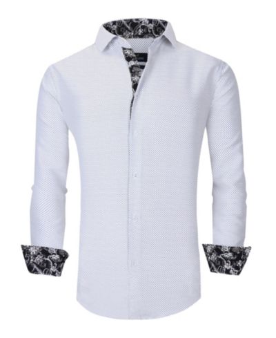 Мужская рубашка Slim Fit Business Nautical