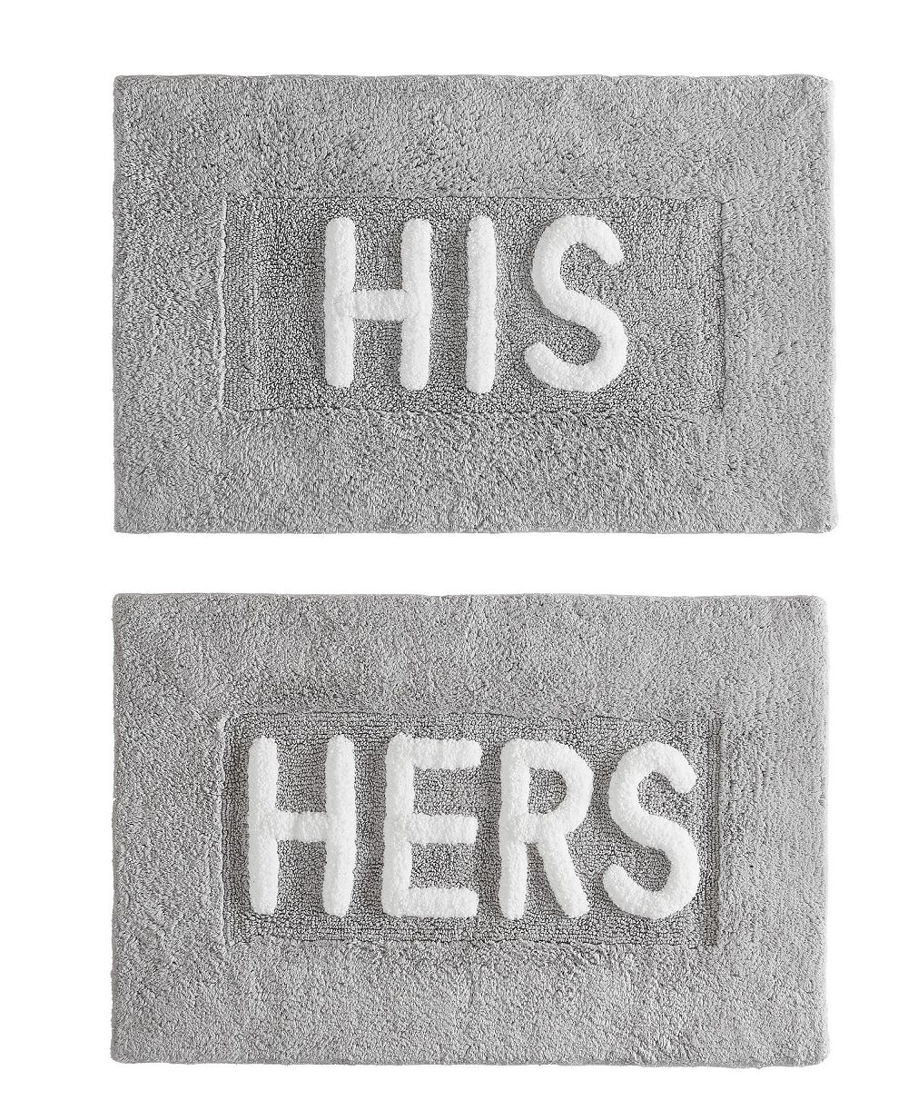 Jean Pierre His & Hers Cotton 2-Piece Bath Rug Set