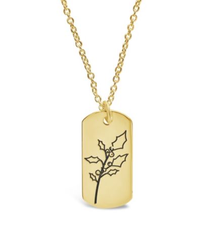 Women's Birth Flower Necklace