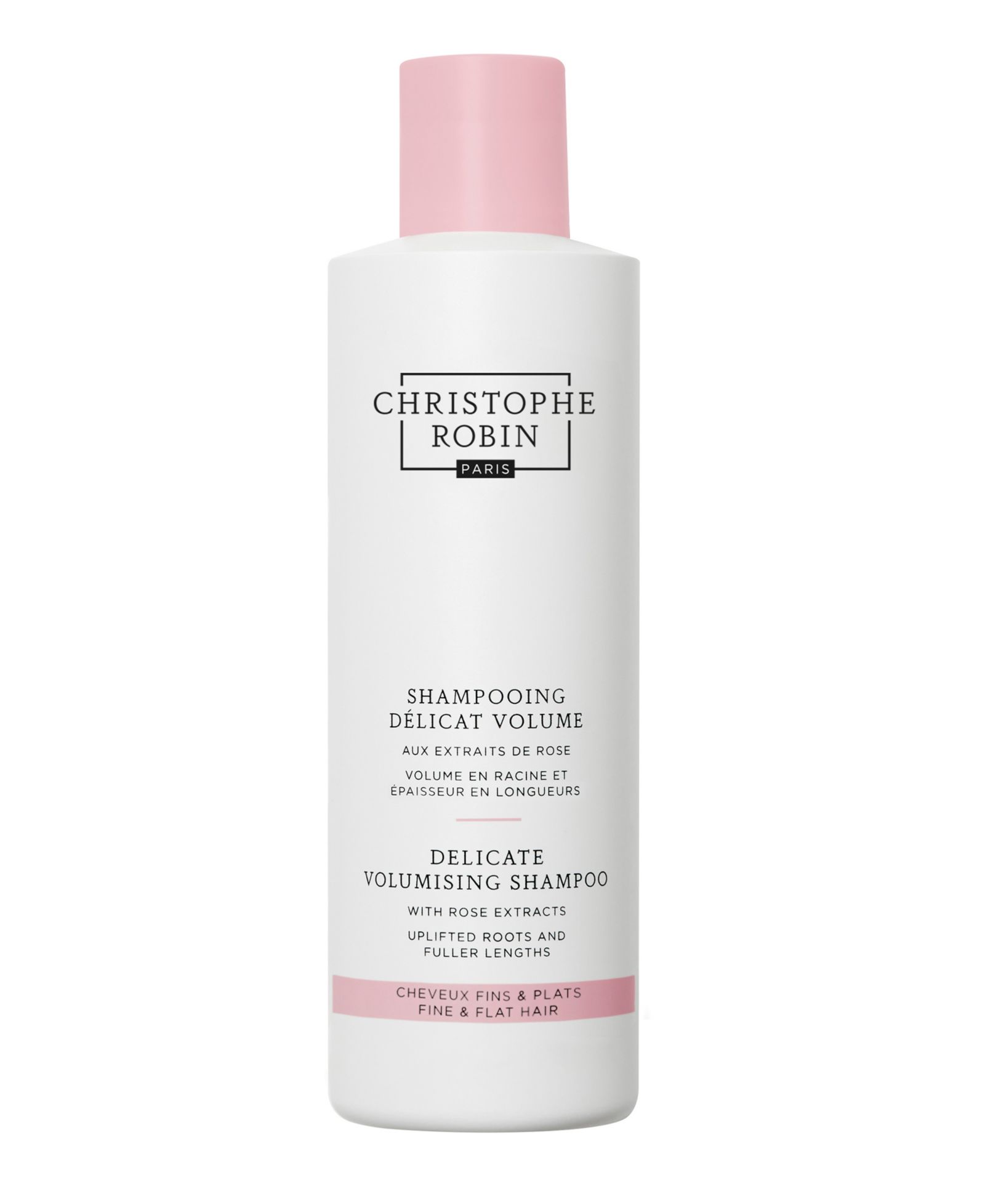 Шампунь Christophe Robin Delicate Volumizing с экстрактом розы 8.5 oz.