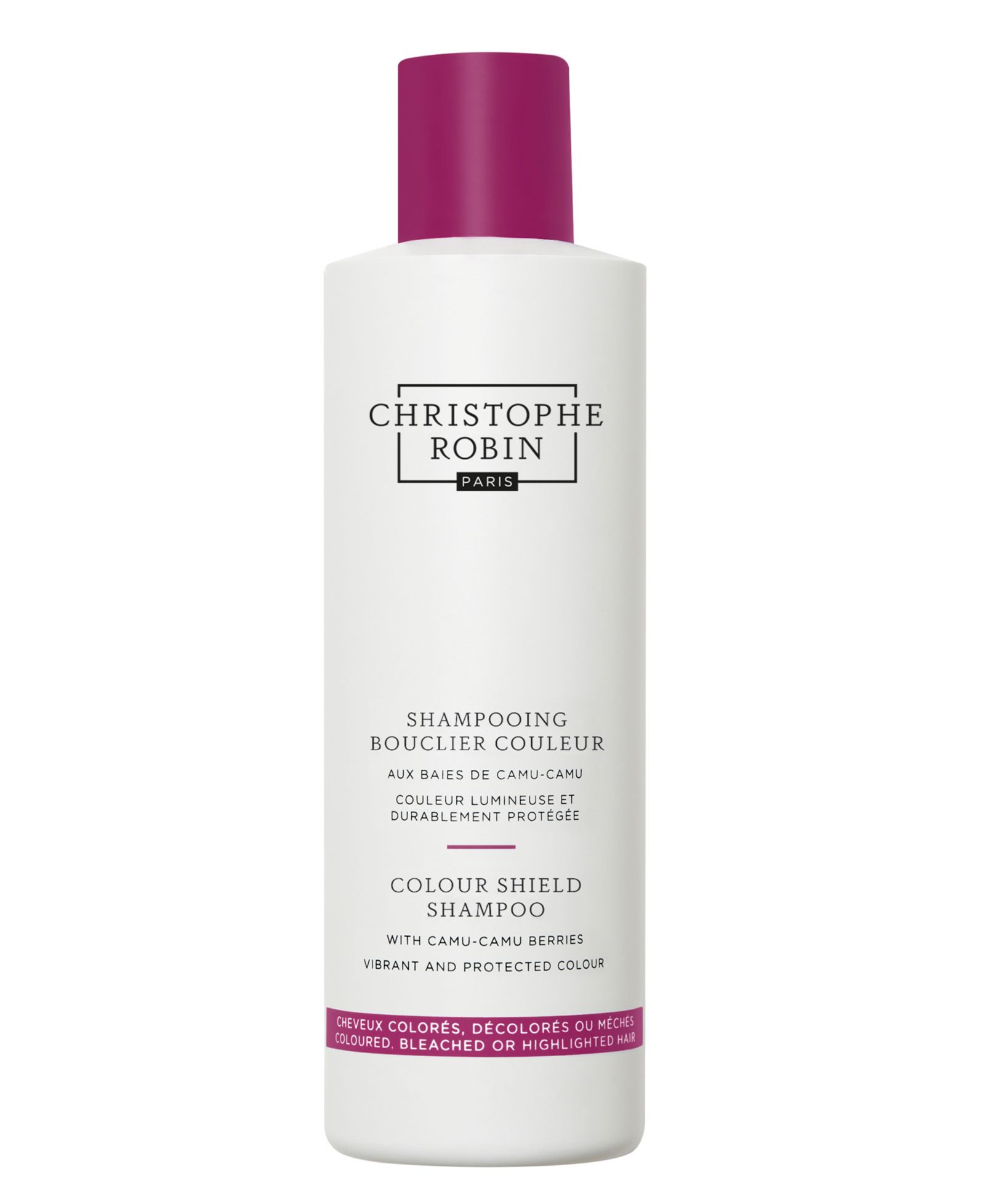 Christophe Robin Colour Shield Shampoo with Camu-Camu Berries, 8.5 oz.