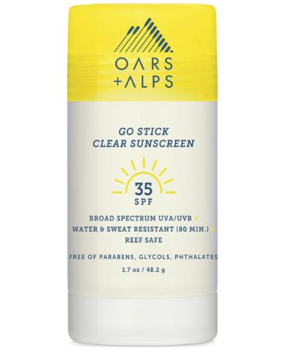 Oars + Alps Go Stick прозрачный солнцезащитный стик SPF 35, 1.7-oz.