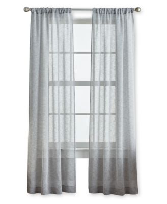 Curtainworks Pandora Sheer 84" x 38" Pole Top Panel, Set of 2