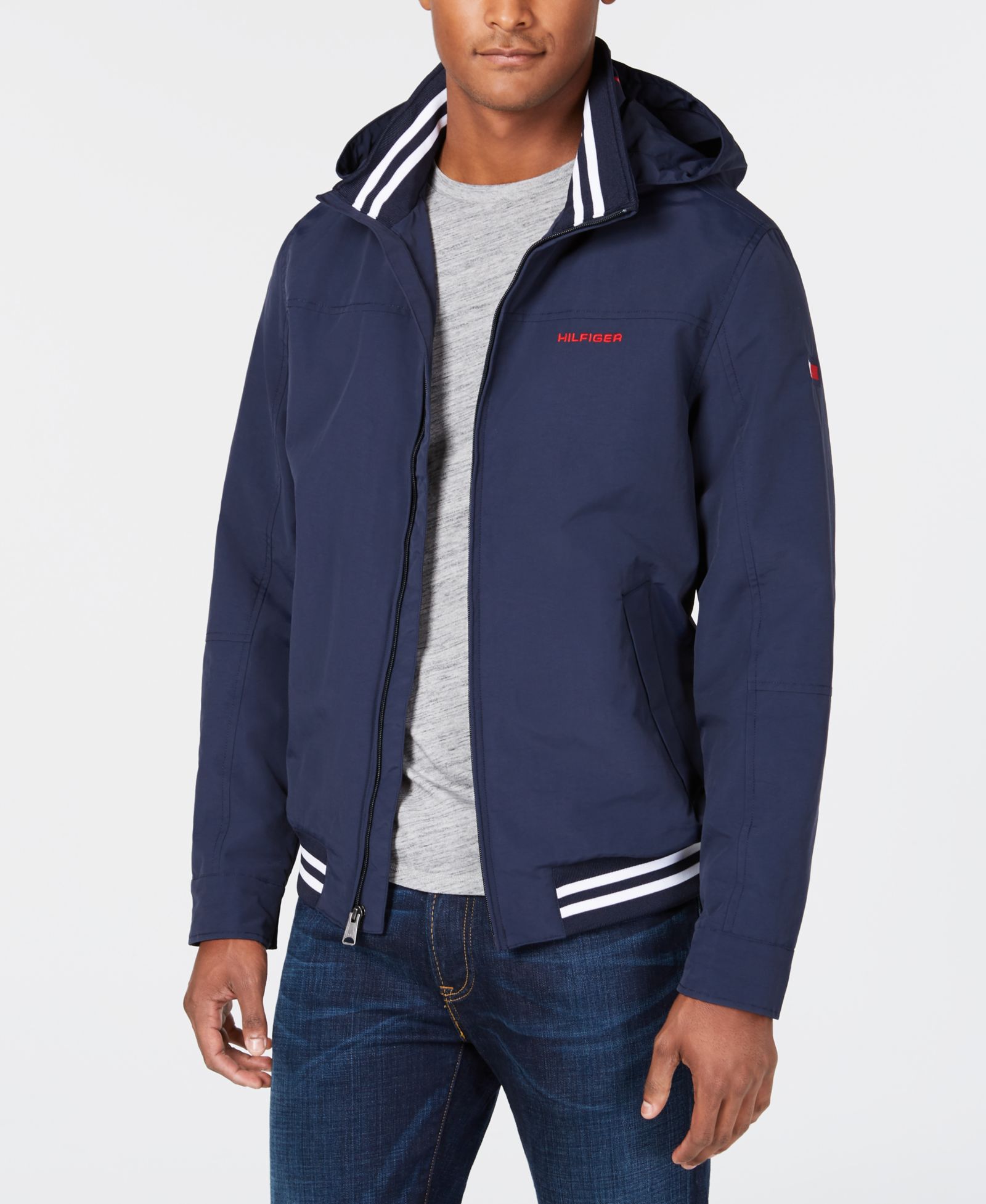 Tommy Hilfiger Men's Big & Tall Lightweight Regatta Jacket
