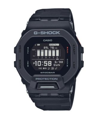 Мужские часы G-Shock Step Tracker Black Resin 49.4mm