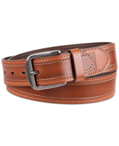 38MM Levi's® Men's Stitched Leather Belt
