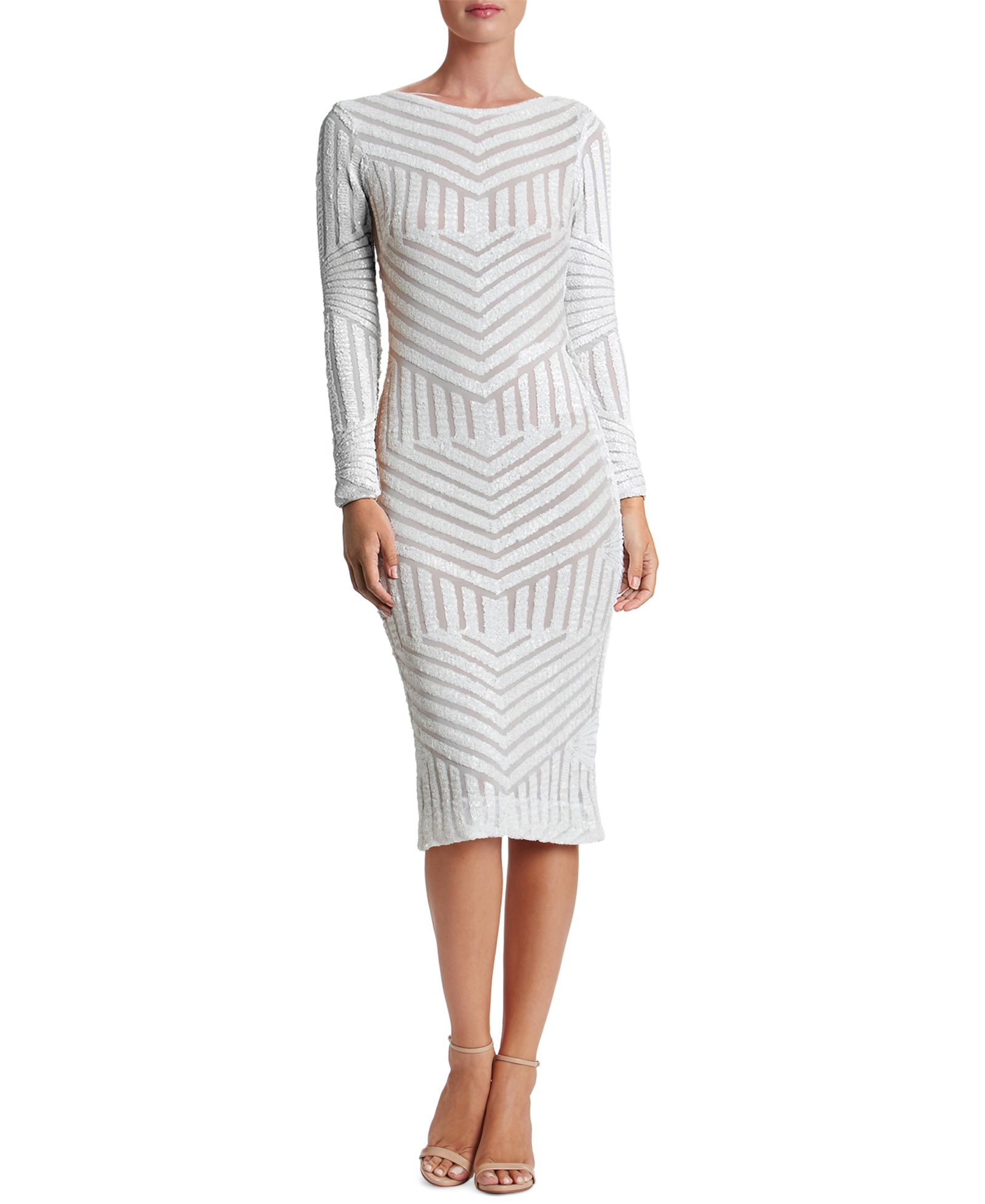 Облегающее платье Dress the Population Emery Sequined Bodycon