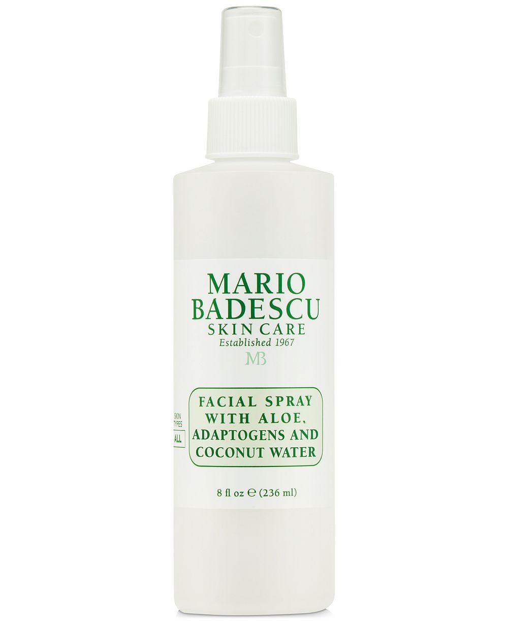 Спрей для лица Mario Badescu Facial Spray With Aloe, Adaptogens & Coconut Water, 8-oz.