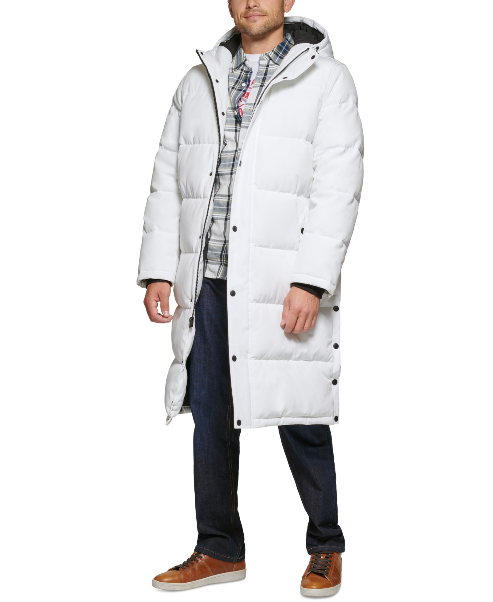 Levi's® Men's Quilted Extra Long Parka Jacket