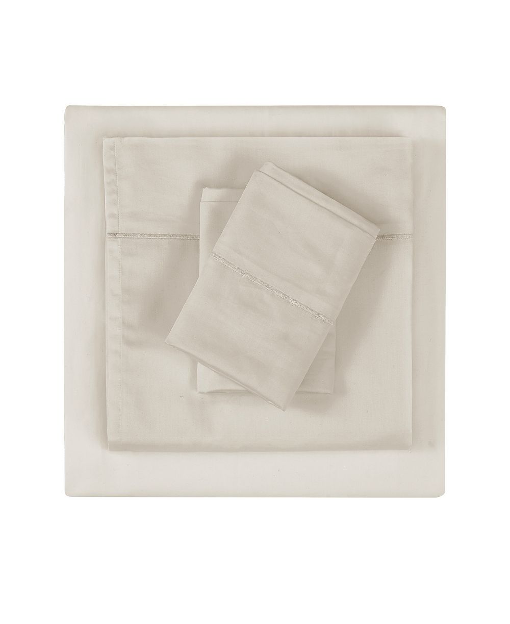Christian Siriano New York 300 Thread Count Cotton Sateen 3-Pc. Sheet Set, Full