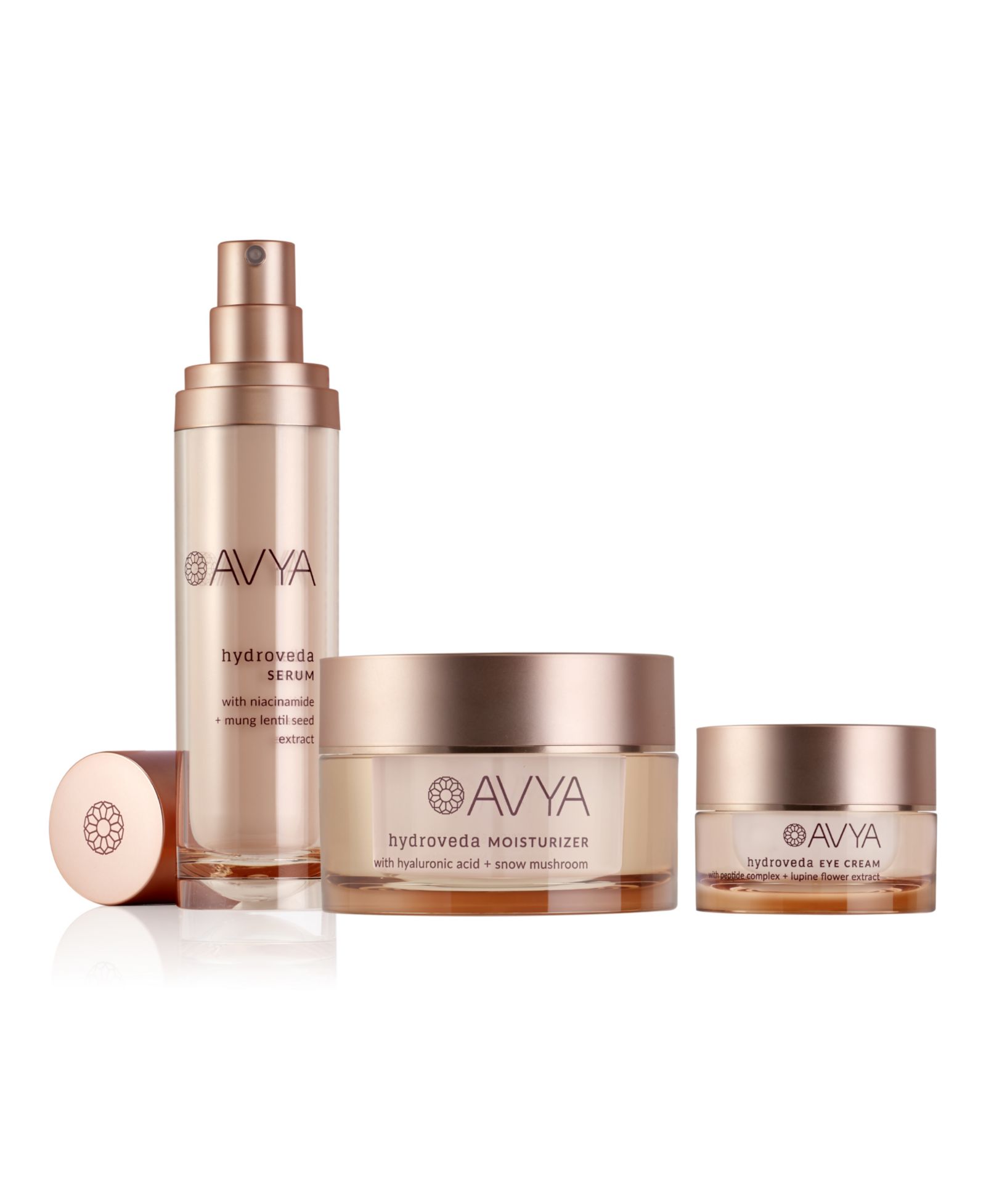 Набор AVYA Hydroveda Glow, Firm and Soothe Trio Set, 3 Piece
