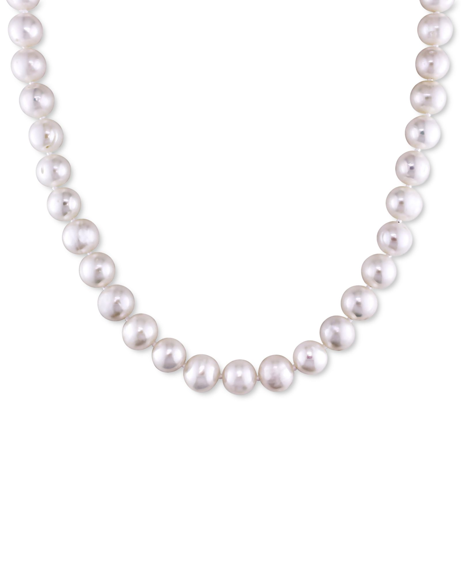 Ожерелье из натурального речного жемчуга (7-1/2 - 8mm) 18"