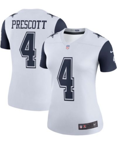 Женская джерси Nike Dak Prescott Dallas Cowboys Color Rush Legend Player