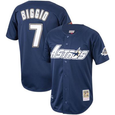 Mitchell & Ness Мужская джерси Houston Astros Cooperstown Collection 1994, темно-синяя