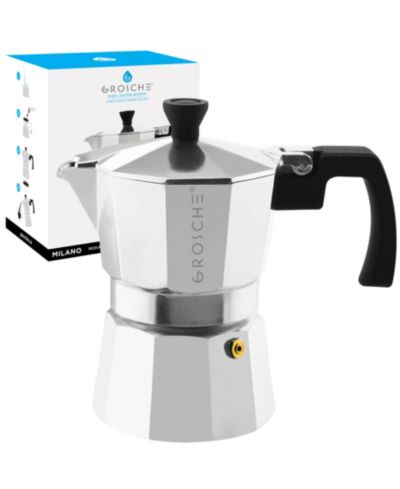 Кофеварка Moka Pot GROSCHE Milano Stovetop Espresso Maker 5 oz