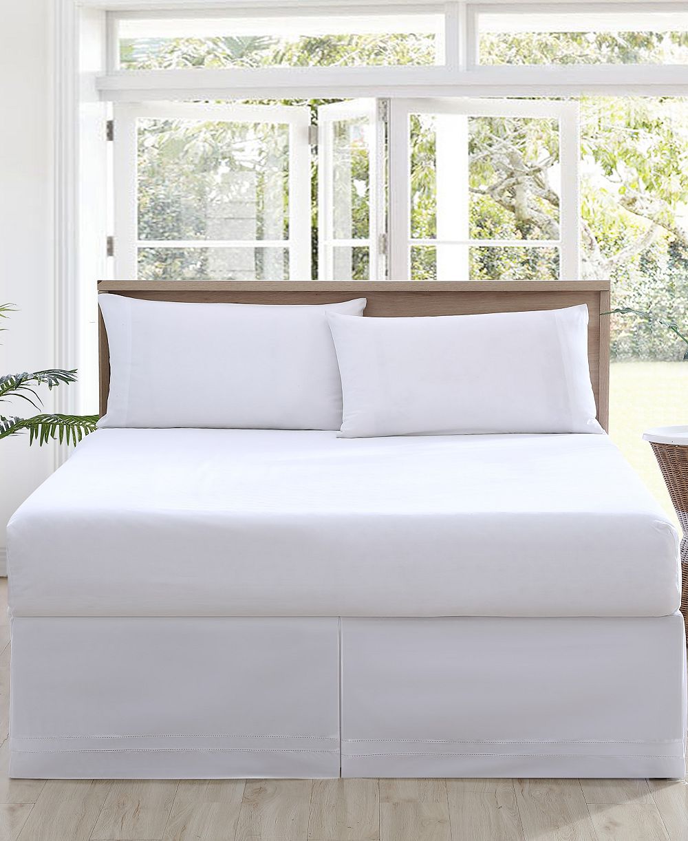 Чехол для кровати Tommy Bahama Home Solid Pleated Cotton Sateen, King