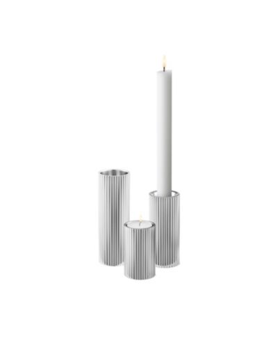 Набор Georg Jensen Bernadotte: подсвечник и подсвечник для свечи, 3 шт.