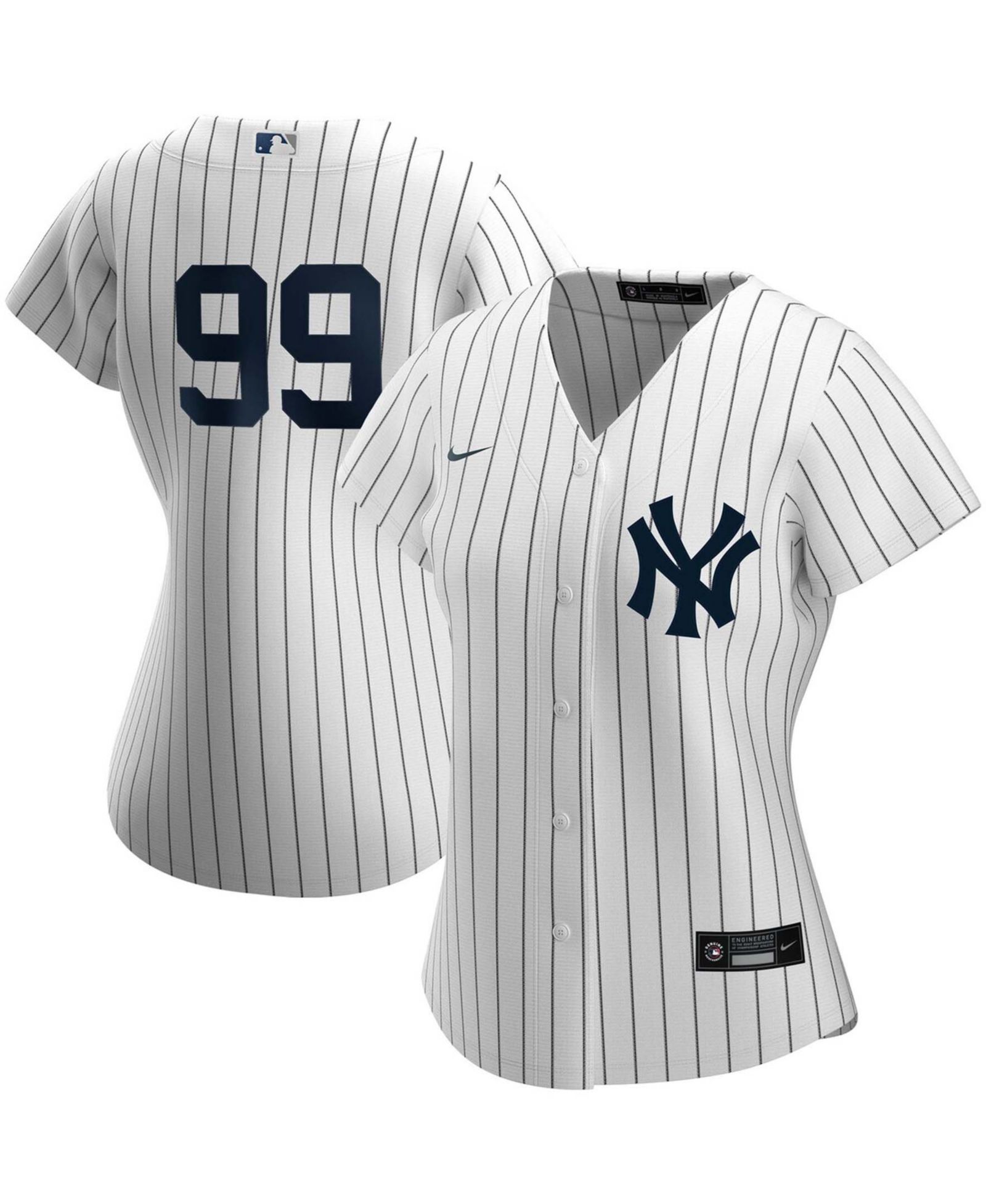 Женская джерси Nike Aaron Judge White New York Yankees Home Replica Player