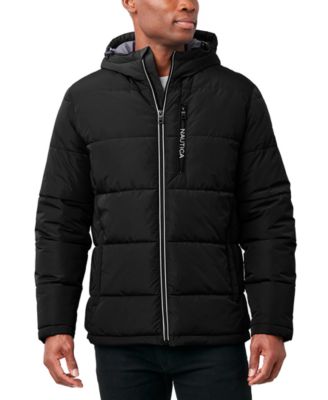 Nautica Men's Hooded Puffer Classic-Fit Jacket