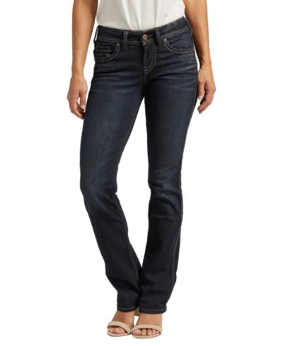 Silver Jeans Co. Джинсы Suki с завышенной посадкой и клешем