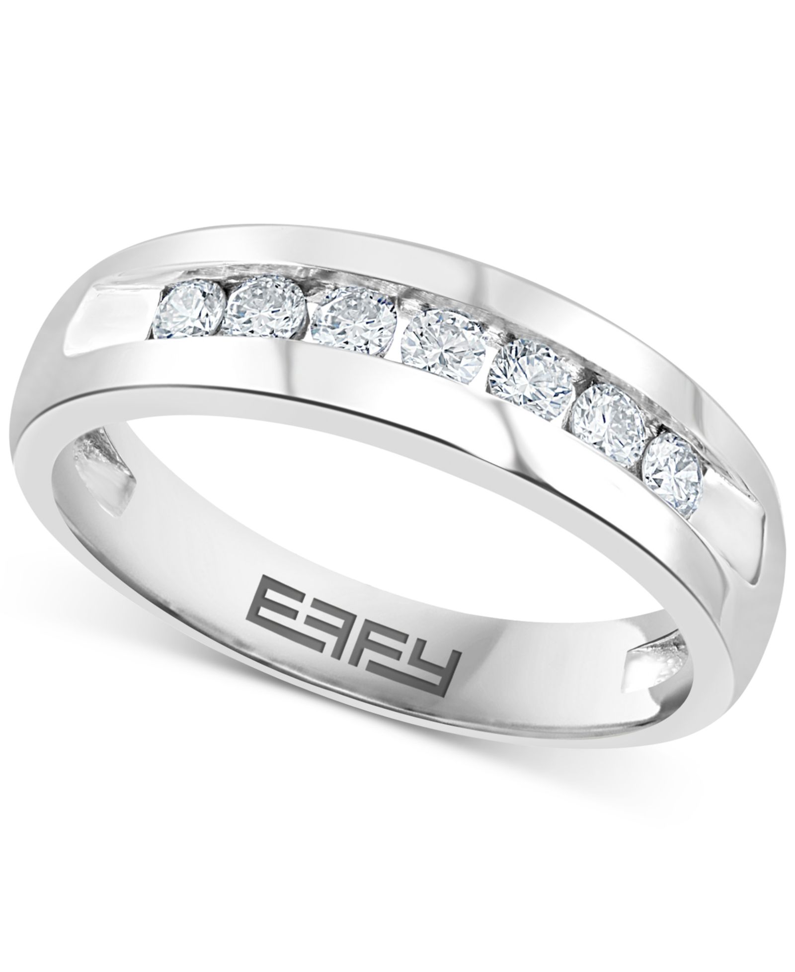 EFFY® Men's Diamond Channel-Set Band (1/2 ct. t.w.)