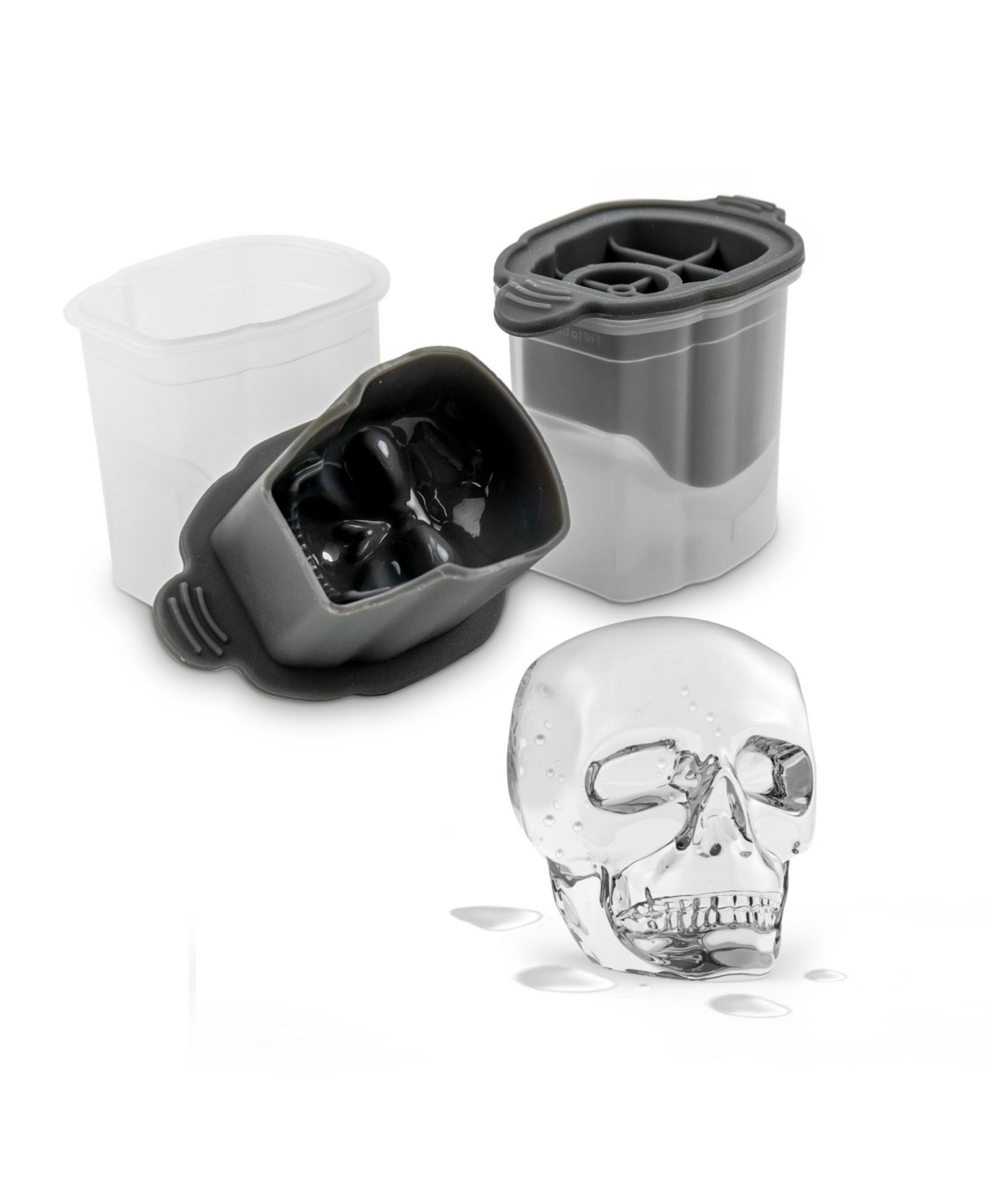 Формы для льда в виде черепов Tovolo Skull Ice, 2 шт