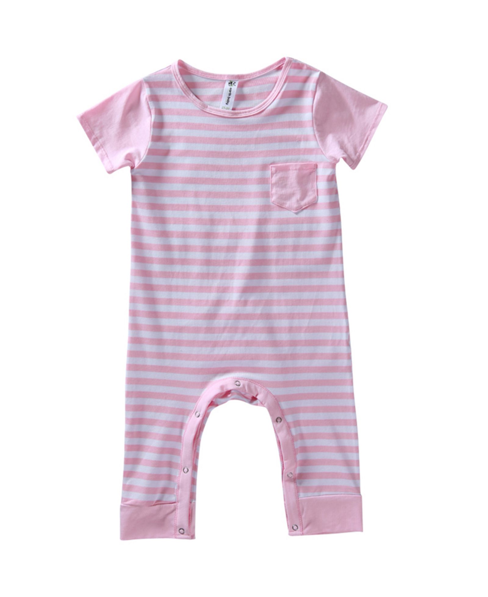 Ромпер Earth Baby Outfitters для новорожденных мальчиков или девочек с коротким рукавом