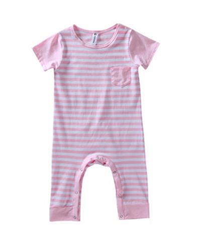 Ромпер Earth Baby Outfitters для новорожденных мальчиков или девочек с коротким рукавом