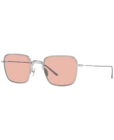 Prada Мужские прямоугольные солнцезащитные очки PR 54WS