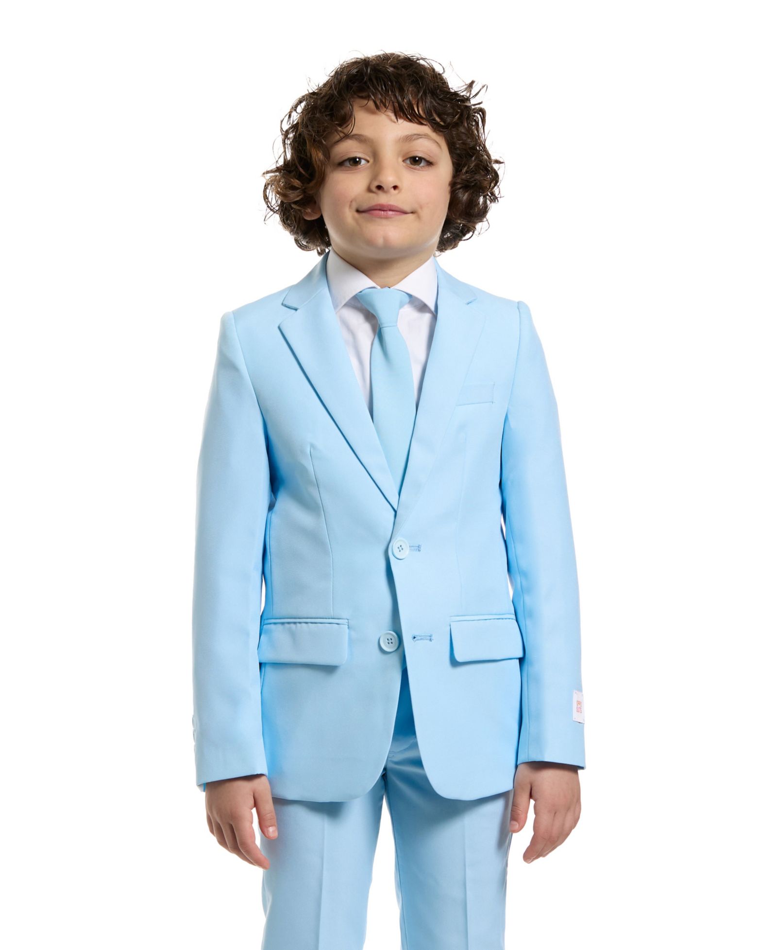 OppoSuits Toddler and Little Boys 3-Piece Cool Solid Suit Set