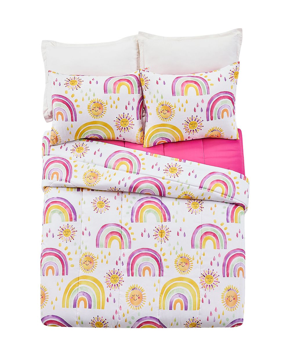 Urban Playground комплект из 2 предметов для одеяла Rainbows and Suns, Twin/Twin XL