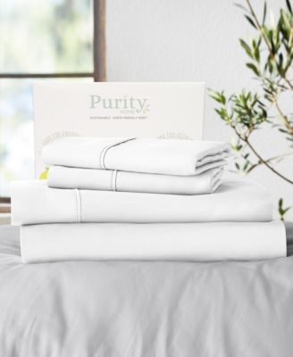 Комплект простыней Purity Home Cotton Percale, 4-Pc. Set, Queen