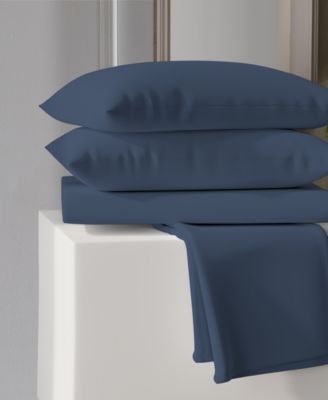 Ultra-Light Cool Crisp 100% Organic Cotton Percale 3-Pc. Sheet Set, Twin XL