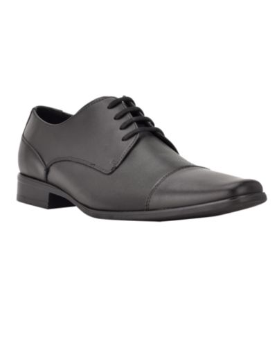 Мужские кожаные туфли Calvin Klein Men's Bram Lace Up Cap-Toe
