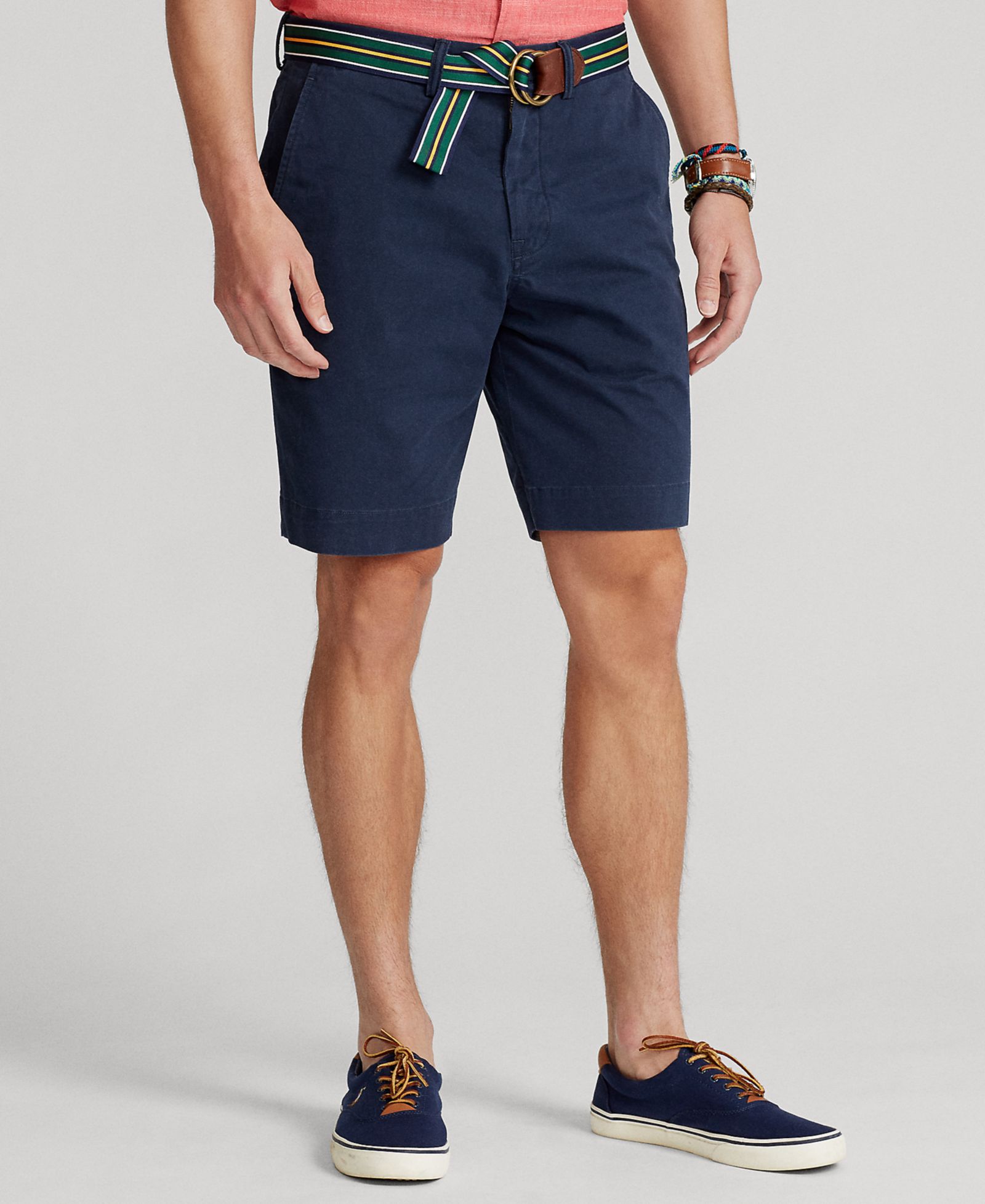 Polo Ralph Lauren Men's Stretch Classic-Fit Chino Shorts, 9" inseam