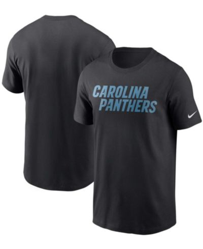 Мужская футболка Nike Black Carolina Panthers Team Wordmark