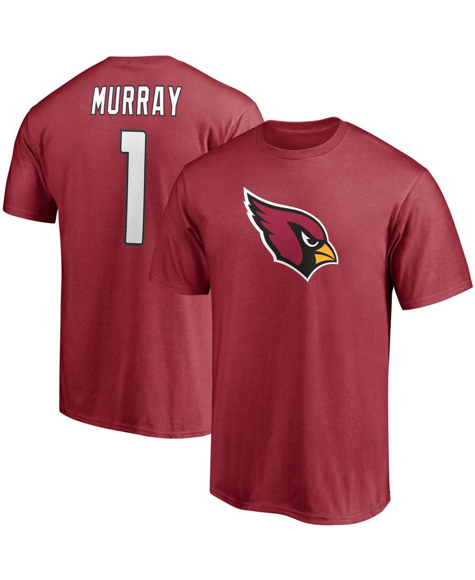 Мужская футболка Fanatics Kyler Murray Cardinal Arizona Cardinals Player Icon Name and Number