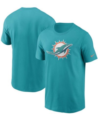 Мужская футболка Nike Aqua Miami Dolphins Primary Logo