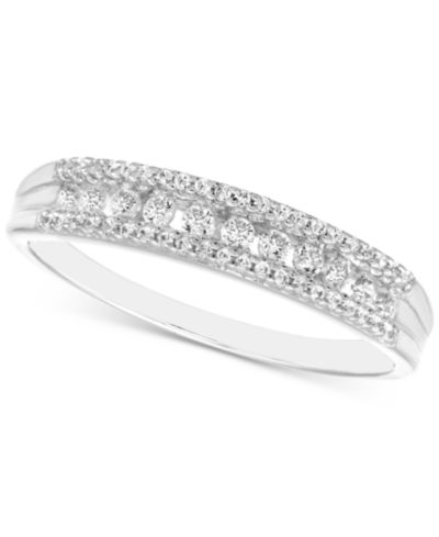Кольцо Diamond Band (1/4 ct. t.w.) в 14k Gold