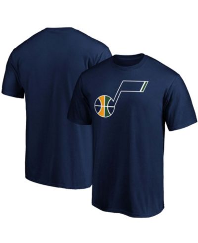 Мужская футболка Fanatics Navy Utah Jazz Primary Team Logo