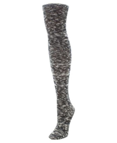 Женские гольфы MeMoi Slub Cable Knit Over The Knee Socks