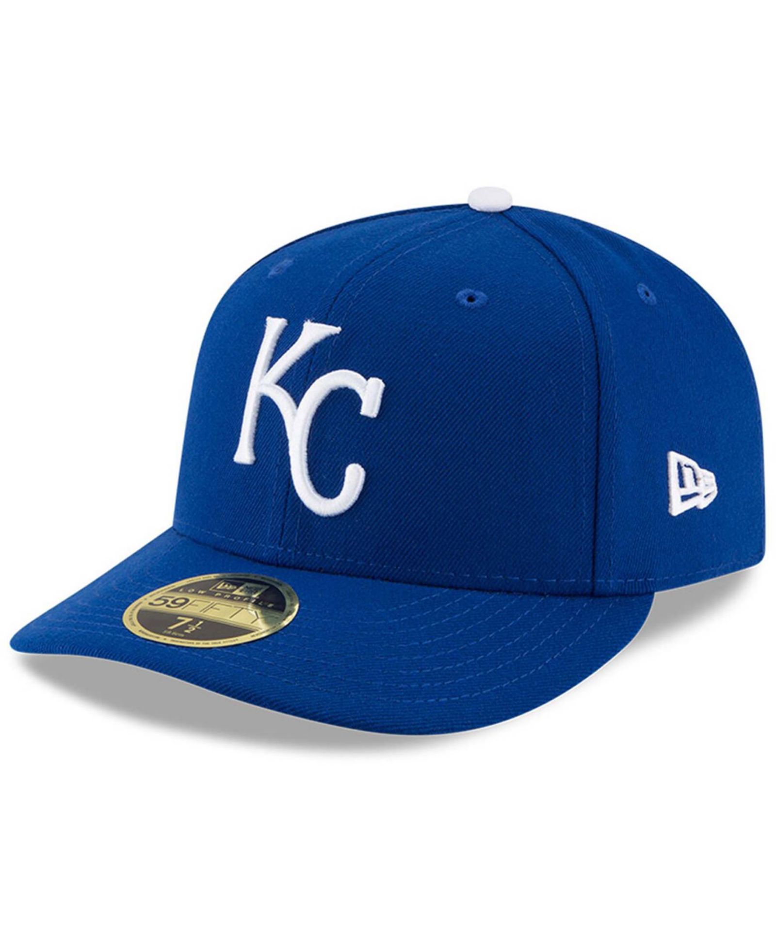 Мужская кепка New Era Kansas City Royals Game Authentic Collection 59FIFTY Low Profile