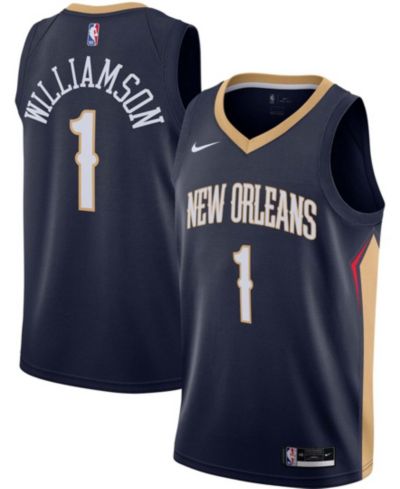 Мужская джерси Nike Zion Williamson New Orleans Pelicans 2020/21 Swingman - Icon Edition
