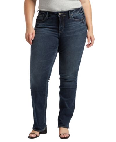 Джинсы Silver Jeans Co. Plus Size Suki Slim Bootcut